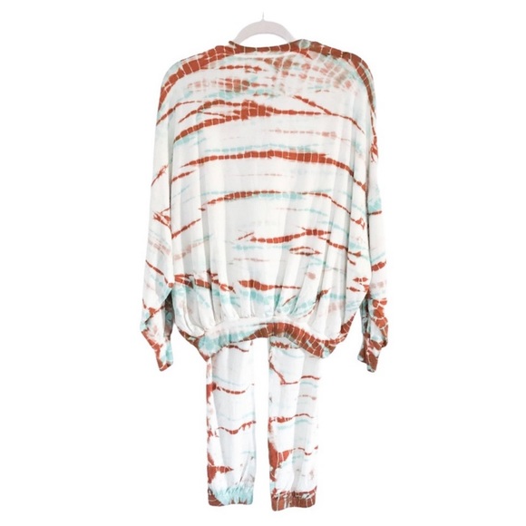 YOUNG FABULOUS & BROKE Tie Dye Jogger Sweatsuit Set NWT - Picture 6 of 10